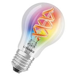 LED lamp SMART+ FILAMENT CLASSIC RGBW 30 4.5 W/2700 K E27 RGBW, controllable via WLAN / WIFI clear E27 4