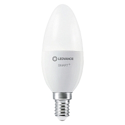 LED Kerzenlampe SMART+ ZB CANDLE B40 TW FR, 220V, E14, 4.9W 2700-6500K (Tunable White) 470lm 200�, dimmbar, matt