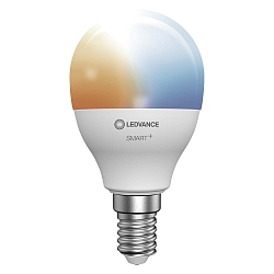 LED Tropfenenlampe SMART+ MINI BULB P40 TW, 220V, E14, 4.9W 2700-6500K (Tunable White) 470lm 180�, dimmbar, matt