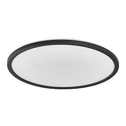 ceiling luminaire SMART ORBIS UL SLIM BL 400 RGBTW BK tunable white, RGBW, controllable via WLAN / WIFI, dimmable