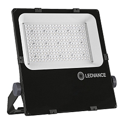 floodlight FL PFM DA SYM 60 200W 3000K BK DALI controllable, symmetrical IP66, black
