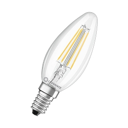 LED Filamentlampe CLASSIC B10,5 DIM CRI97 S 4.2W 927 FIL CL Kerze E14