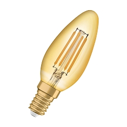 Filamentlampe Vintage 1906� LED 35 B10,5 4 W/2400 K Kerze E14