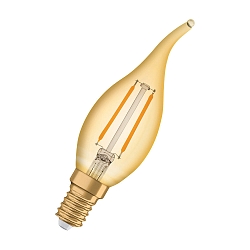 Filamentlampe Vintage 1906� LED 12 BA11 1.5W/2400K  E14