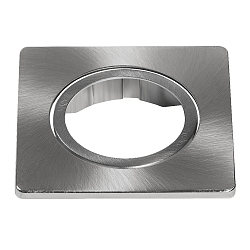 Austauschring SPOT COMBO DIMMABLE RING ADJUST SQUARE, Aluminium, nickel geb�rstet