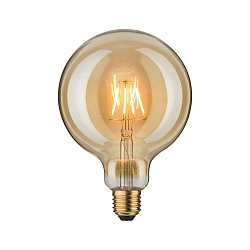 LED Vintage Globe125, E27, 4W 1700K, Goldglas klar