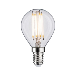 LED Filament Tropfenform P45, 230V, E14, 5W 2700K 470lm, klar