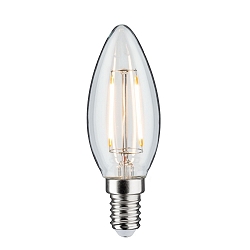 LED Filament Kerze B35, 230V, E14, 2.6W 2700K 250lm, nicht dimmbar, Glas klar
