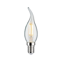 LED Filament Kerze Windsto�, 230V, E14, 4.8W 2700K 470lm, dimmbar, klar