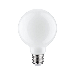 LED Filament Globe G95, 230V, E27, 7.5W 2700K 806lm, dimmbar, Glas opal