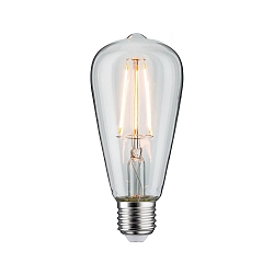 LED Filament Edison ST64, 230V, E27, 7.5W 2700K 806lm, dimmbar, Glas klar