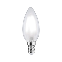 LED Filament Kerze B35, 230V, E14, 5W 6500K 470lm, dimmbar, matt