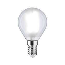 LED Filament Tropfen P45, 230V, E14, 5W 6500K 470lm, dimmbar, matt