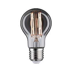 LED Filament Birnenlampe A60 VINTAGE 1879, 230V, E27, 7.5W 1800K 350lm, dimmbar, Rauchglas