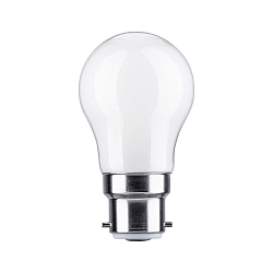 LED Tropfenlampe B22d, 4,7W, 2700K, 470lm, dimmbar, matt