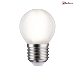 LED Filamentlampe Tropfenform, E27, 4,8W, 4000K, 470lm, matt