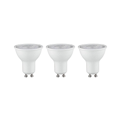 LED reflector lamp set of 3 GU10 7W 460lm 4000K 36� CRI >80 