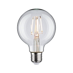 LED Filament Globelampe G80, E27, 4,8W, 4000K, 470lm, klar