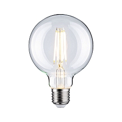 LED Filament Globelampe G95, E27, 7,5W, 2700K, 806lm dimbar, klar