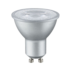 LED Reflektorlampe GU10, 4W, 2700K, 230lm, aluminium