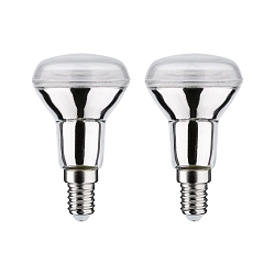 LED Reflektorlampe R50, E14, 5W, 2700K, 420lm, 2er Pack, silber