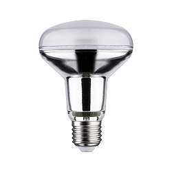 LED Reflektorlampe R80 E27, 10W, 4000K, 800lm, silber