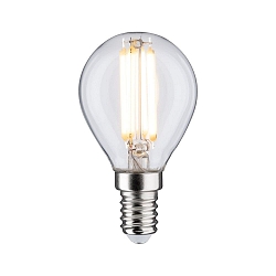LED Filamentlampe Tropfenform E14, 5,9W, 2700K, 806lm, dimmbar, klar
