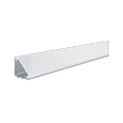 DELTA Profil mit Diffusor, Alu eloxiert/satiniert, 100cm