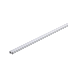 MaxLED / Your LED Strip Base Alu-Profil mit Diffusor, 100cm, Alu eloxiert / Abdeckung satin