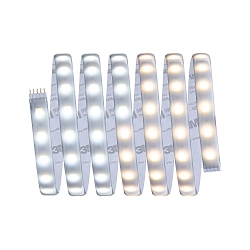 LED Strip MaxLED 500 Tunable White, IP44 �Protection Cover�, 24V DC, 16W 2700-6500K, 250cm, dimmbar, Silber