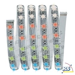 LED Strip MAX LED Basisset, 1,5m, 18W, 230V/24V, 36VA, RGB, beschichtet