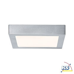 LED Ceiling luminaire LUNAR LED Wall luminaire, 225x225mm, 15,4W, 230V, chrome matt