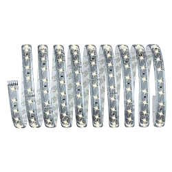 Basisset LED Strip MaxLED 500 Warmwei�, beschichtet, dimmbar, 230/24V, 36VA, 20W 2700K 1320lm, Silber, 300cm