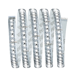 LED Strip Basis-Set MAX LED 1000, beschichtet, mit Steckertrafo, 230V/24V, 20VA, 18W 6500K 880lm/m, 150cm /1.25cm