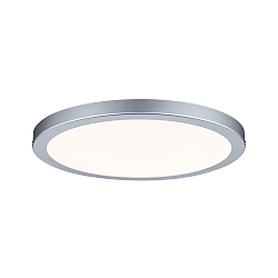 LED Panel ATRIA, rund, � 30cm, 22W 2700K 1500lm, dimmbar, Chrom matt
