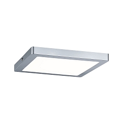 LED Panel ATRIA, eckig, 22 x 22cm, 20W 2700K 1150lm, dimmbar, Chrom matt