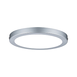 Paulmann Atria LED Panel round, 220mm, 15W, 4000K, chrome matt