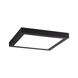 LED Panel ABIA, square, 30x30cm, IP20, 230V, 22W 2700K 2200lm, black matt