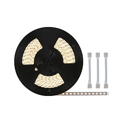 LED Strip MaxLED 500 Warmwhite, IP20, 24V, 72W 2700K 11000lm, dimmbar, Silber, 20 Meter