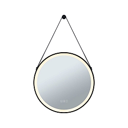 mirror with lighting MIRRA � 60CM round, CCT Switch, with touch dimmer, with tape, with heating function IP44