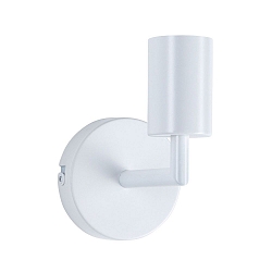 Badezimmer-Wandleuchte RAVI, IP44, 230V, 1x E27 (Mix & Match), Metall, wei�