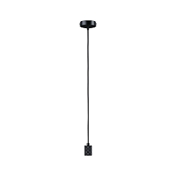 pendant luminaire NEORDIC TILLA 1 flame E27 IP20, black dimmable