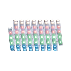 LED Strip Basis-Set MaxLED 500 ZIGBEE RGBW PROTECT COVER, IP44, 24V, Silber, verl�ngerbar, dimmbar, 300cm, 27W, Trafo 60VA