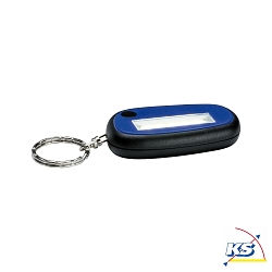 Paulmann Battery lamp Mini Key Flashlight blue with keychain