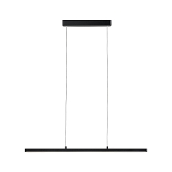 LED Pendelleuchte LENTO, Up/Down, dimmbar, schwarz, 40W 2700K