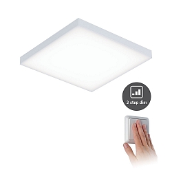 LED Aufbau-Panel VELORA DIM, 22.5cm, 230V, 14W 3000K 1200lm, dimmbar, Wei� matt