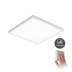 LED Aufbau-Panel VELORA DIM, 22.5cm, 230V, 20W 3000K 1600lm, dimmbar, Wei� matt