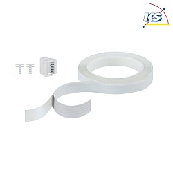 MaxLED Invisible Connector, paintable, shortenable, 24V, max. 144W, white, 300cm