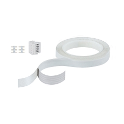 MaxLED Invisible Connector, paintable, shortenable, 24V, max. 144W, white