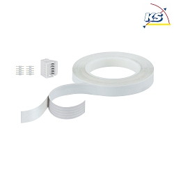 MaxLED Invisible Connector, paintable, shortenable, 24V, max. 144W, white, 500cm